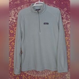 Patagonia Womens Women's Micro D® 1/4-Zip Fleece Virtually Blue